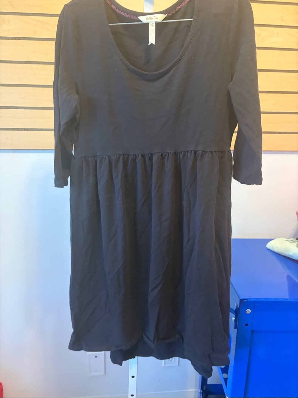 Matilda Jane Black Scoop-Neck Casual Dress